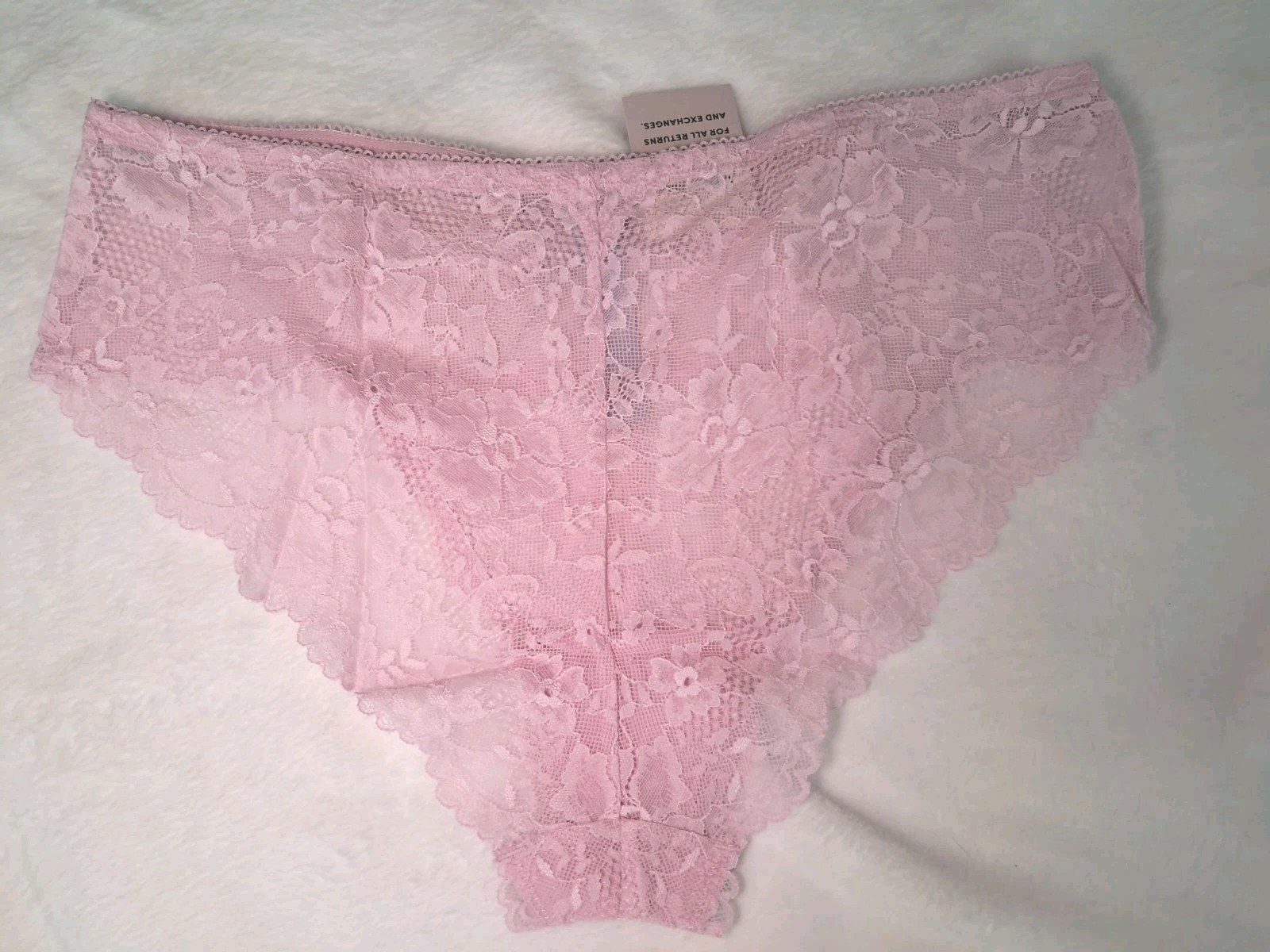 NWT Savage x Fenty Size 1X Undie Curvy Lace Cheeky Unicorn Lavender Pink Panties