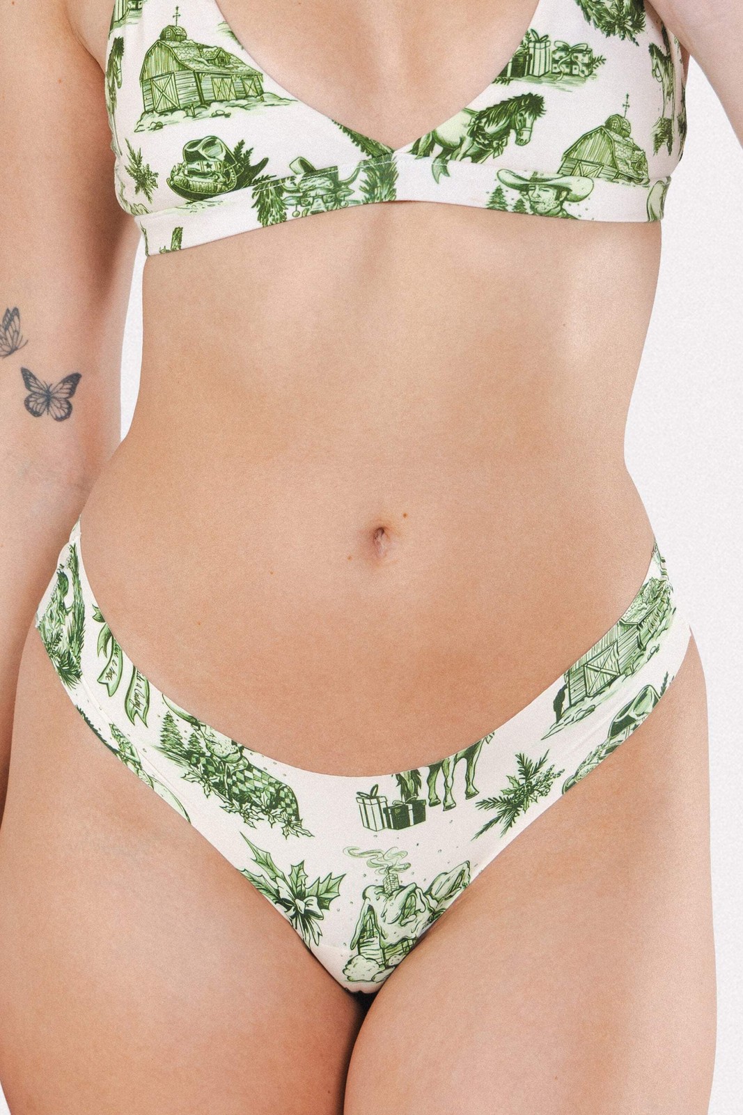 Shinesty “The Western Wonderland” Western Toile Seamless Thong