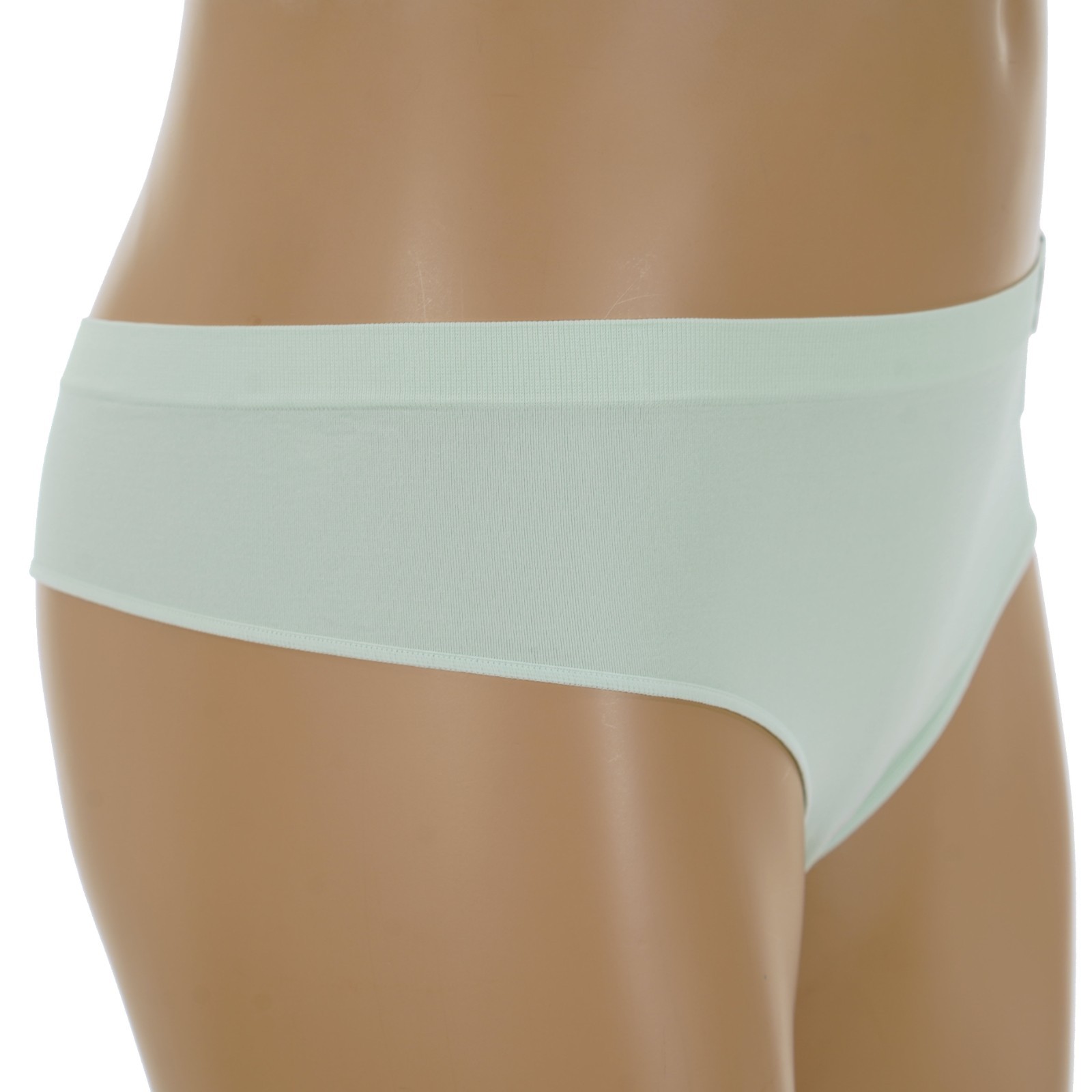 SO INTIMATES Junior’s Size 11-13 LARGE Seamless MINT GREEN THONG Panty ZG01U475R