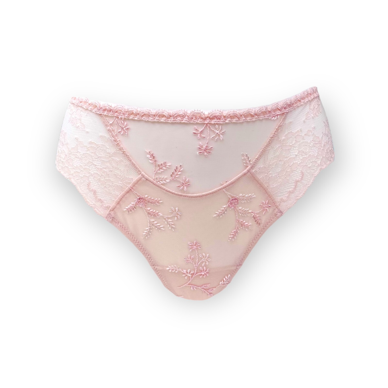 Lise Charmel Thong Refinement Precieu Rose 38 40 S M New With Tags