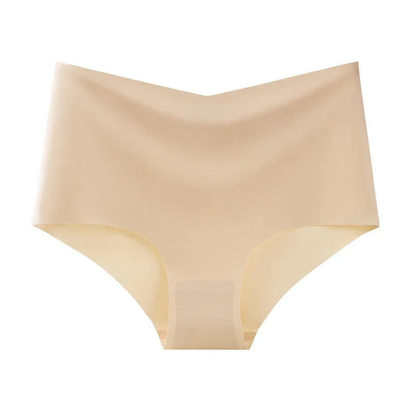 High Waist Seamless Panties Women’s Breathable Soft Underwear S 3XL 3 Pcs