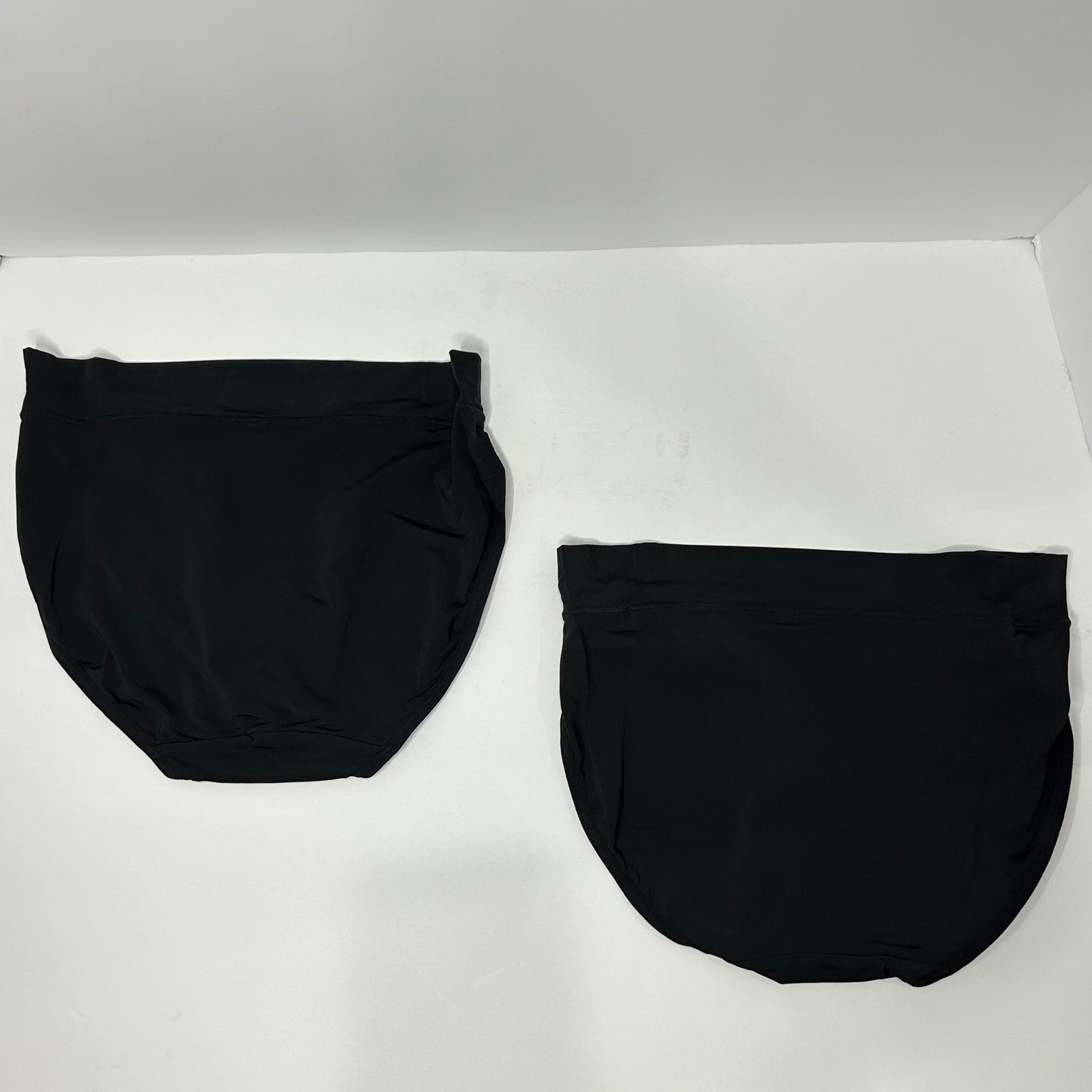 Kindly Yours 2-Pack Sustainable So Comfy Hi-Cut Panties Black XS 0-2 New
