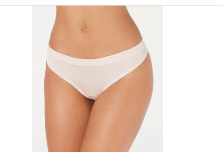 Alfani Womens Ultra Soft Mix-and-Match Thong Underwear Pink Size L 00795