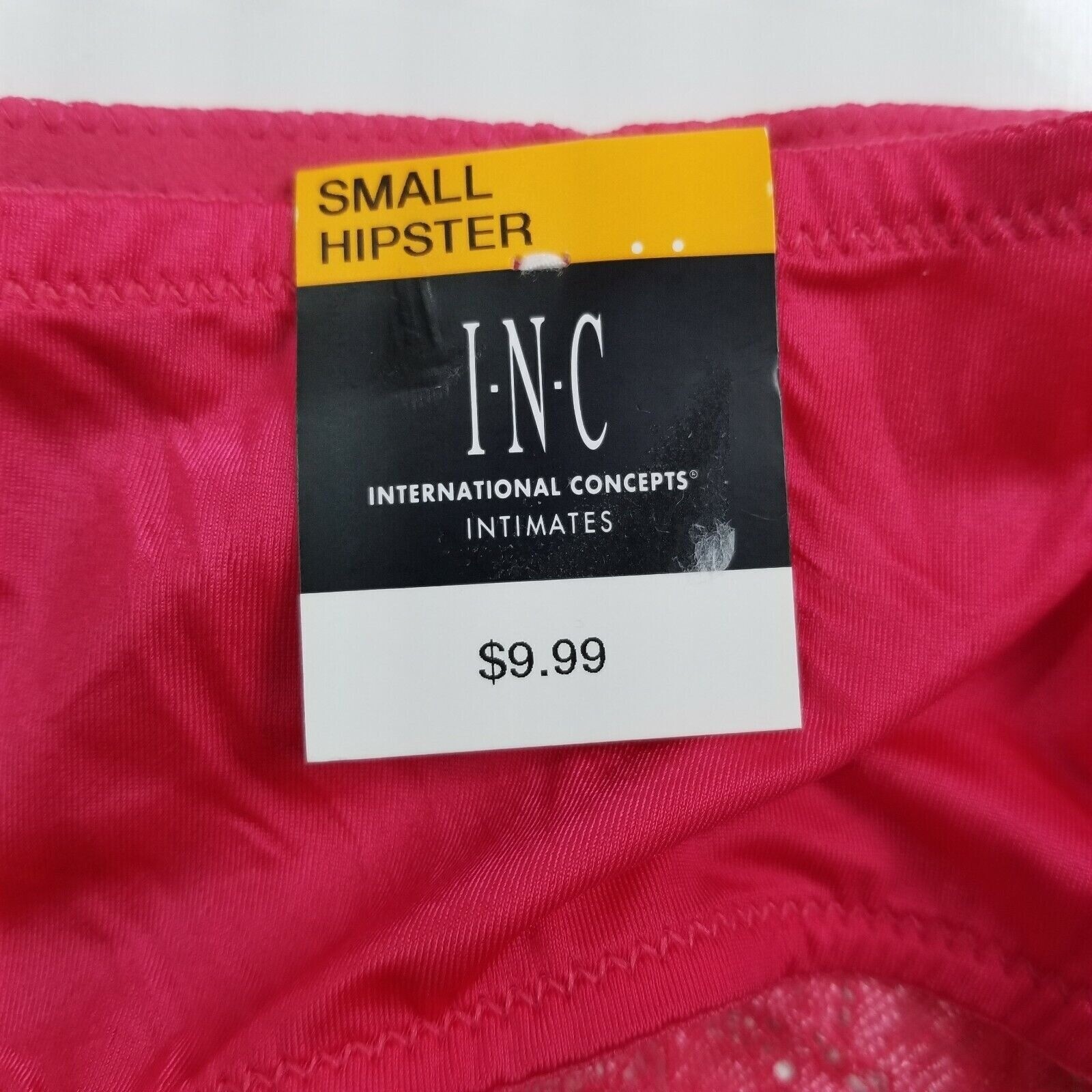 I.n.c. Lace-Back Hipster Color: Radiant Rose Size: Small