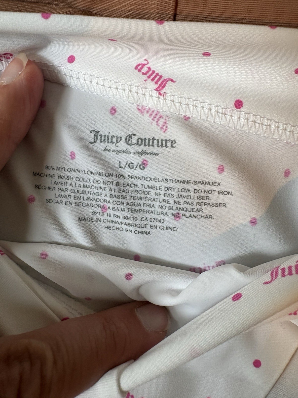 Juicy Couture No Panty Lines Cheeky Panties Women’s Size Large NWT