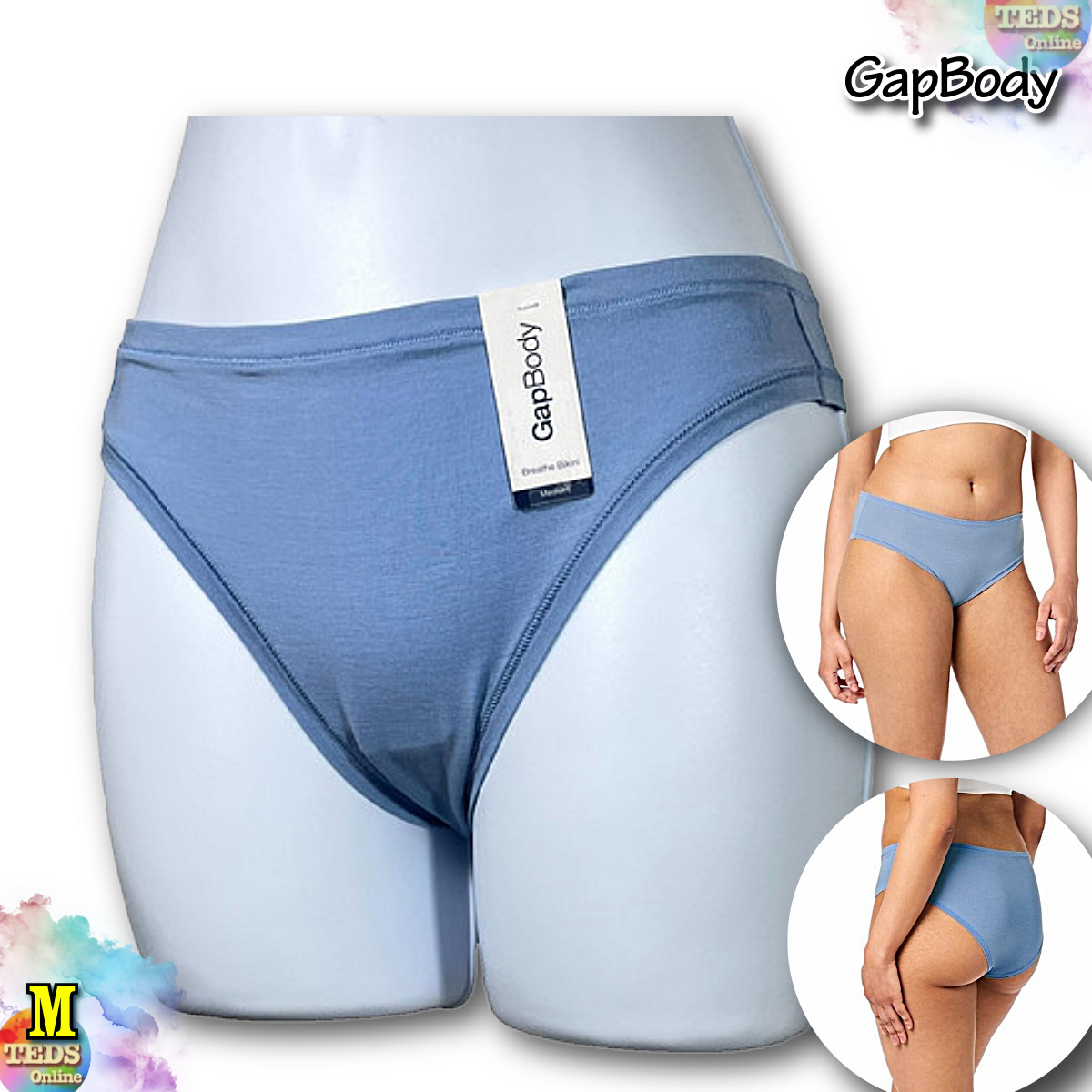 NWT GAP GapBody Women’s M Breathe Bikini Underwear GPW00175, Allure