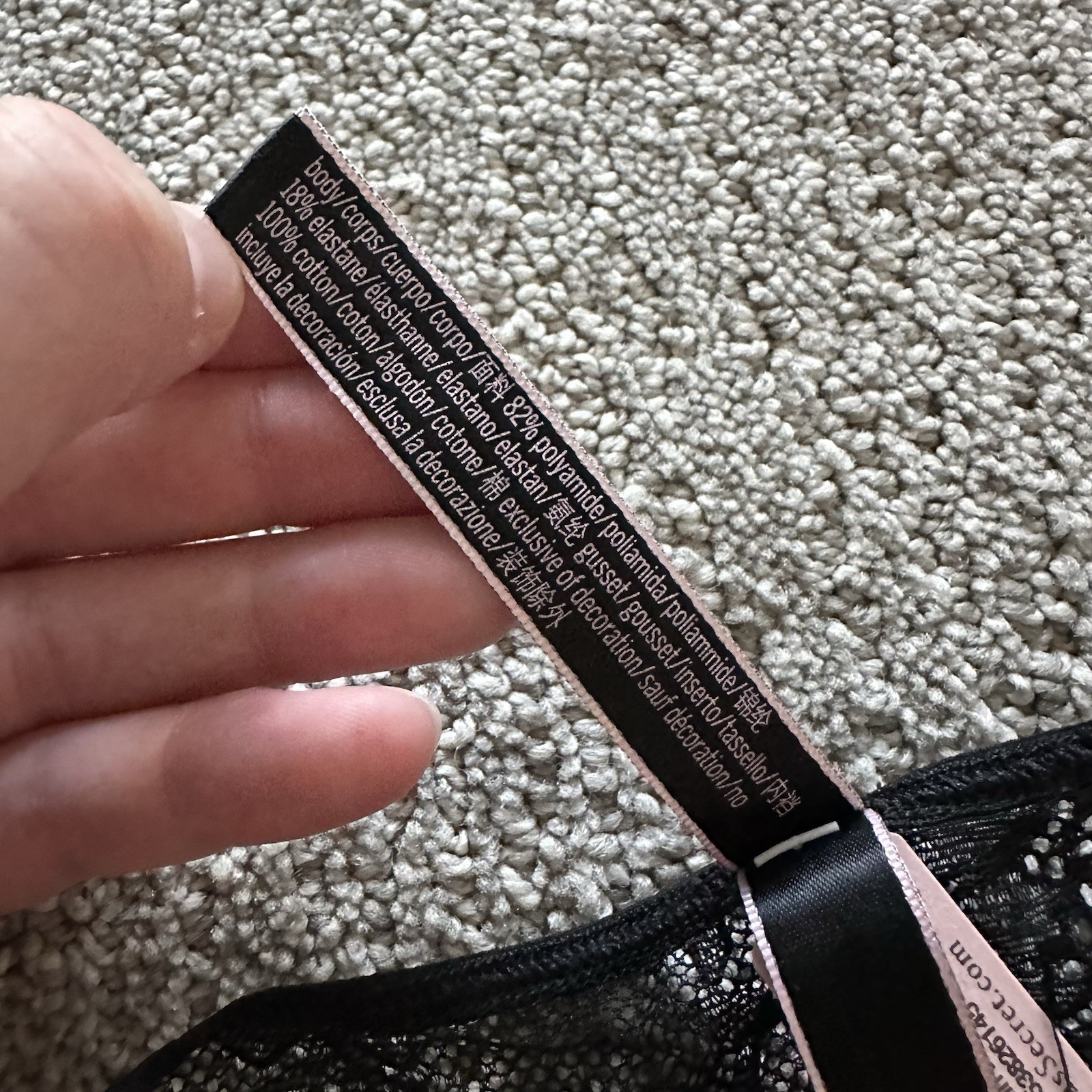 Victoria’s Secret Lace Dream Angels Thong From 2021 Size Small