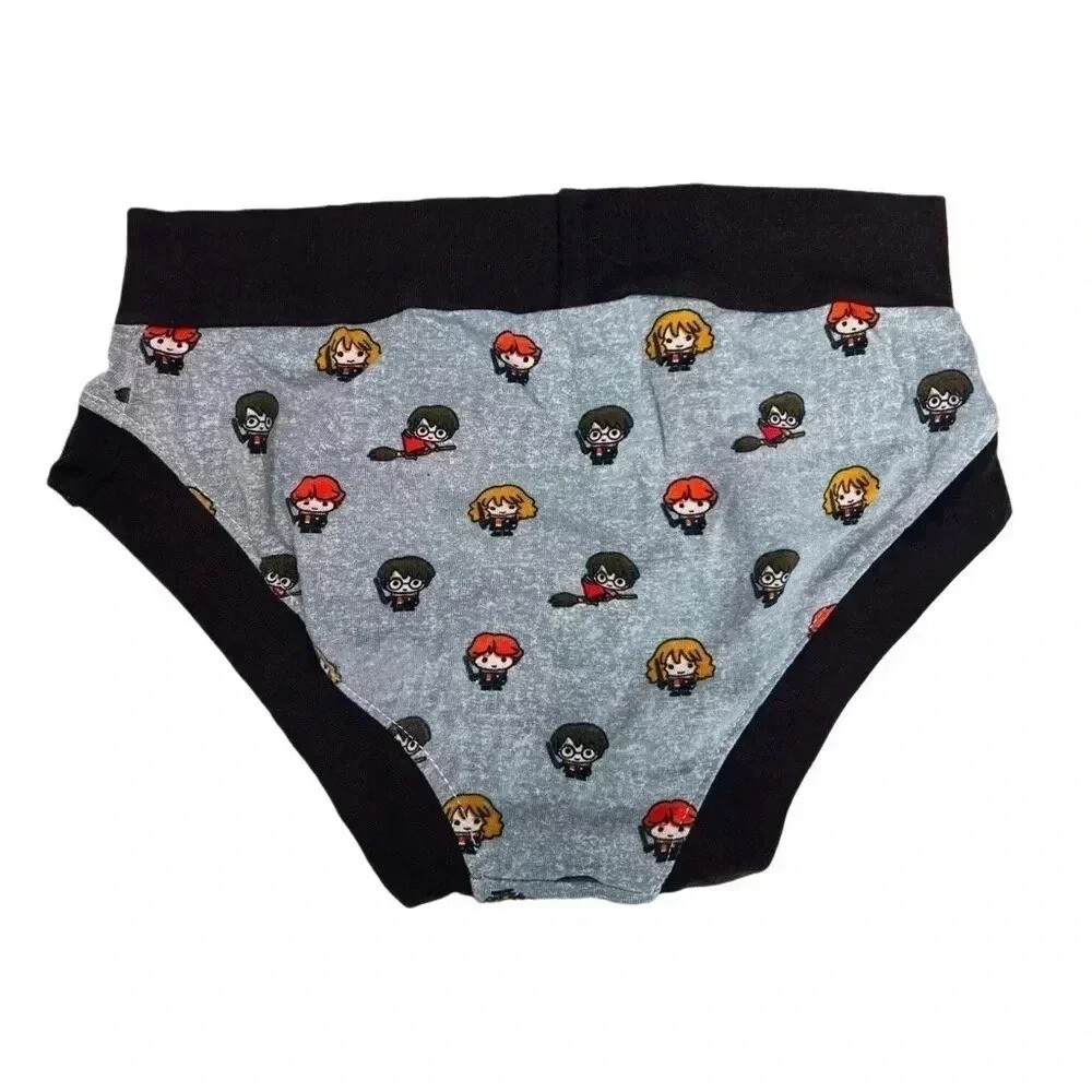 Handmade Harry Potter Undie Briefs | Organic Cotton Underwear | XS