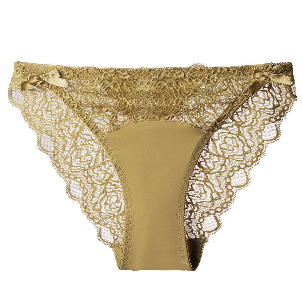 4pack Lot Sexy Womens Lace Panties Underwear High Cut See Through Lingerie Brief