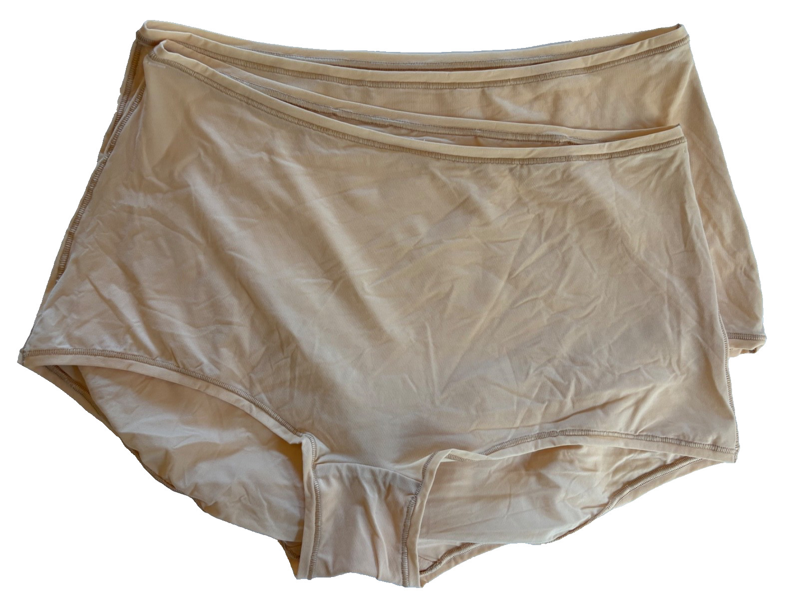 Quince Women’s Second Skin Micromodal Hipster Sand Size L New Lot of 4