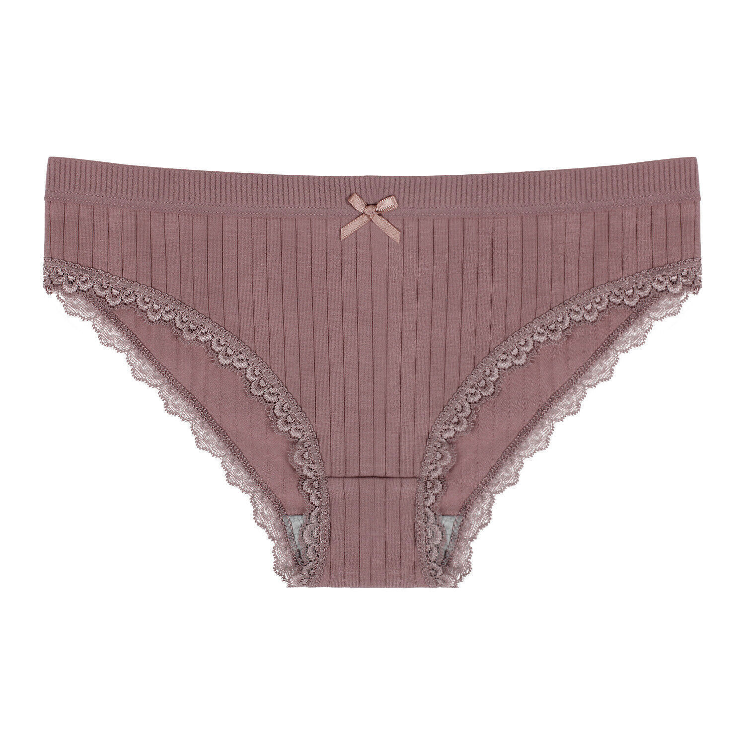 6 Pack Womens Cotton Knickers Sexy Bikini Underwear Seamless Panties Lingeries