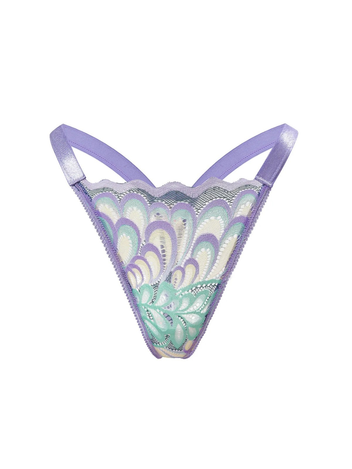 Low Rise Women Thong G-String Soft Breathable Panties Mixed Color