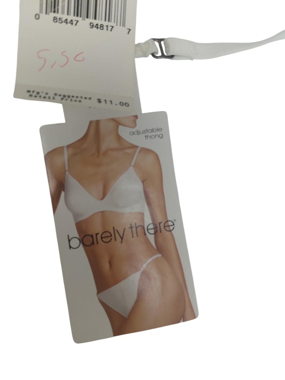 Vintage Barely There Thong Size M