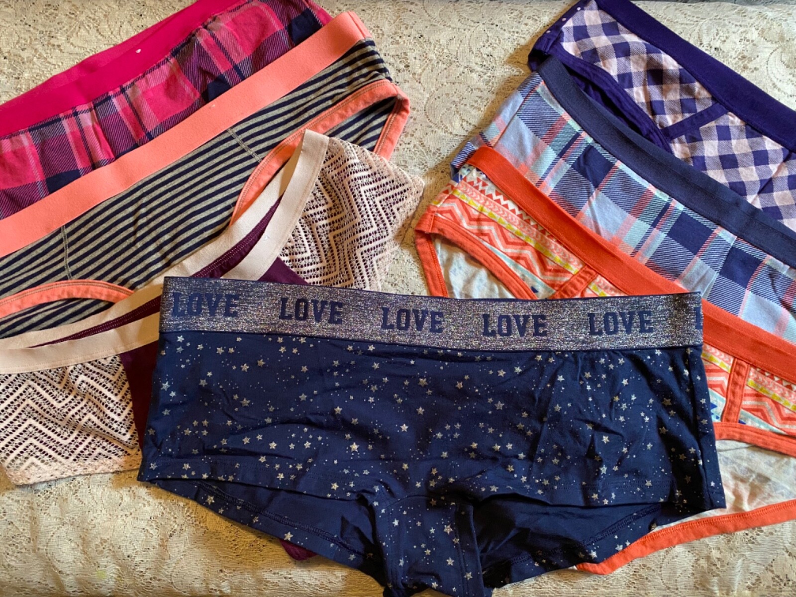 SO Panties from Kohls Brand New Variety of Colors Large & XL