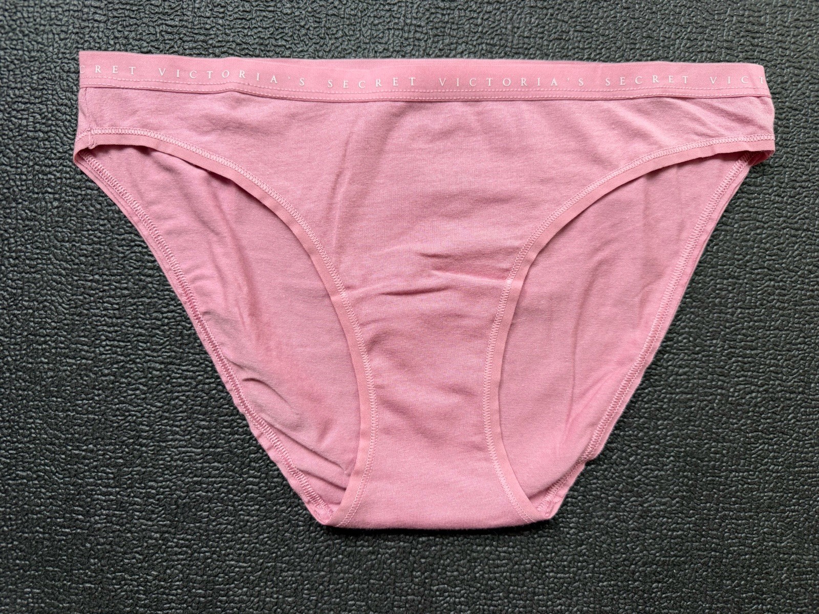5-Pack Victoria’s Secret sz S Stretch Cotton Logo Bikini Panty Bundle Set Lot
