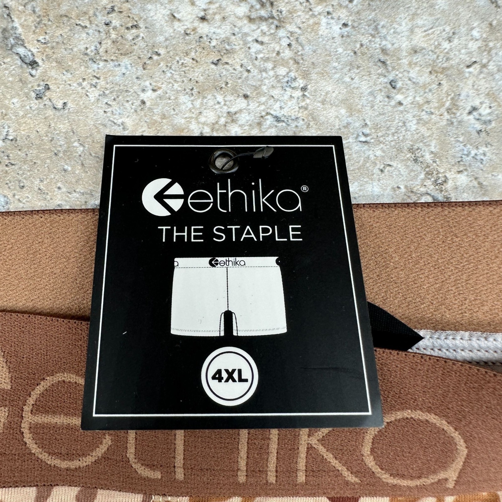 Ethika The Staple Underwear Womens Boxer Size 4XL Stonernyms Pattern NWT
