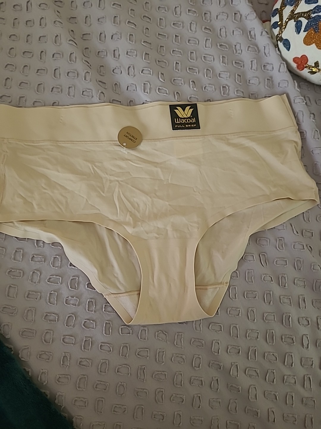 Wacoal Full Brief Panties Size XXL Tan