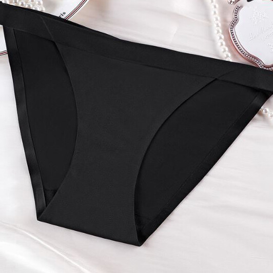 5packs Lot Ladies Womens Sexy Panties Bikinis Brief Ice Silky Underwear Intimate