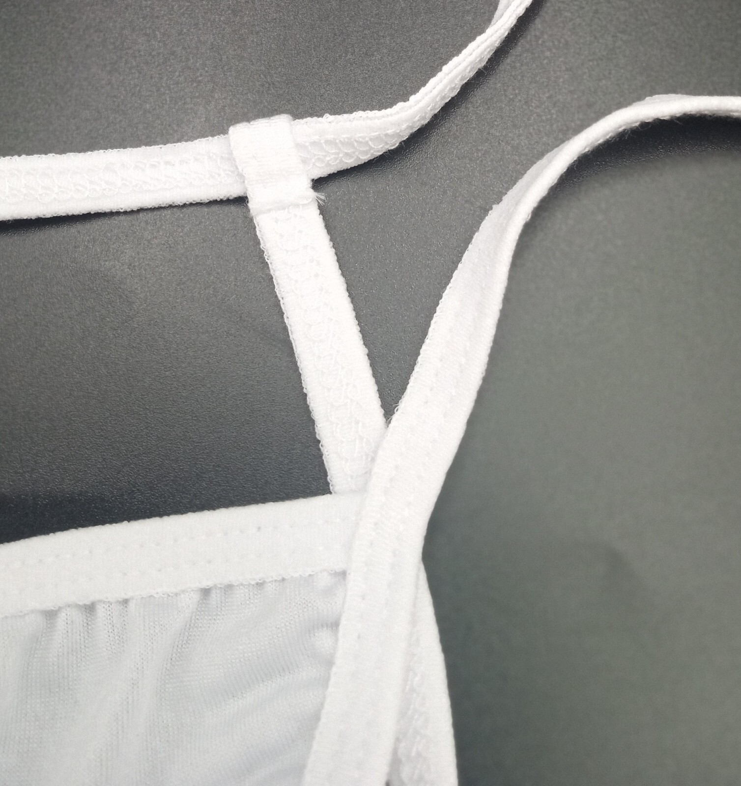 Sexy G String / Thong Low Waist Tiny Panties White Lingerie Ships FREE US Seller