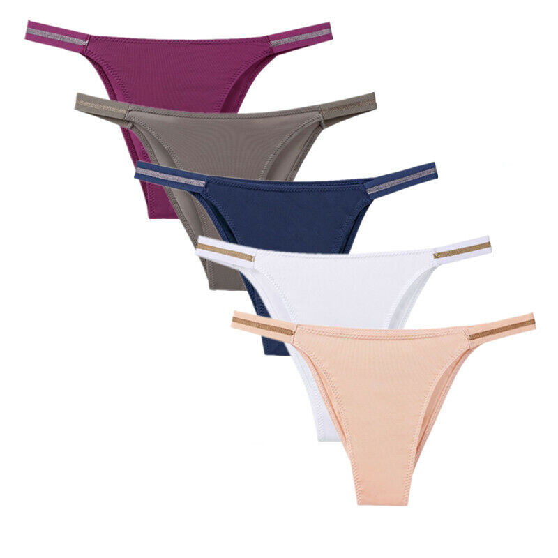 3 5 7 Pcs Lot Women’s Sexy String Bikini Briefs Panties Fashion Underwear,S M L