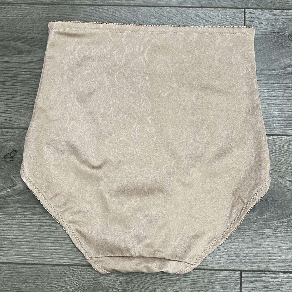 B2Body High Waist Full Coverage Brief Panty Bronze Brown Size Large