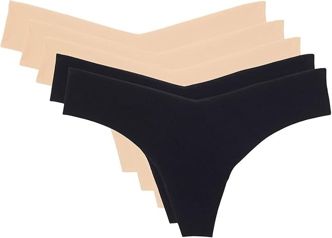 Commando Classic Solid Thong Pany 5-Pack Vary in Size and Color MSRP $110 New