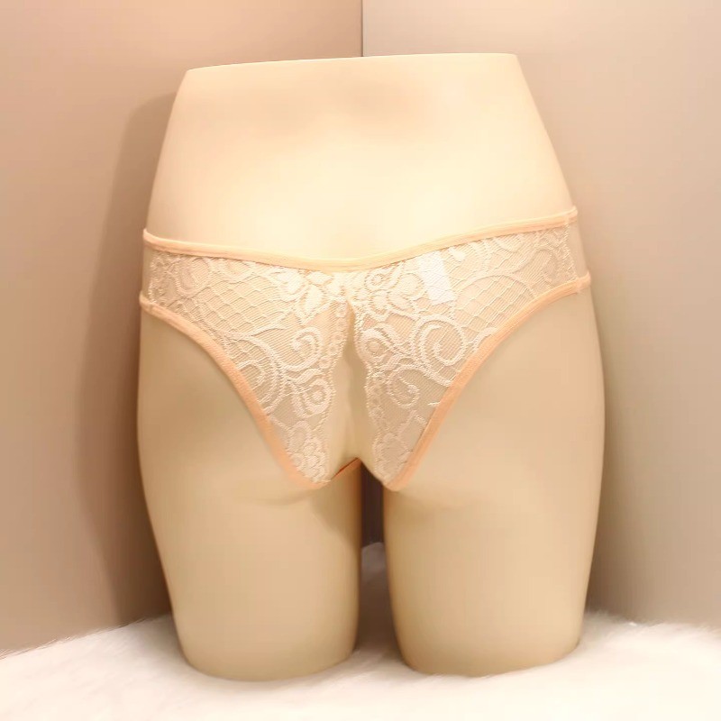 3pc Knickers Hollow Out Lace Crotchless Briefs Cheeky Panties Lingerie Underwear