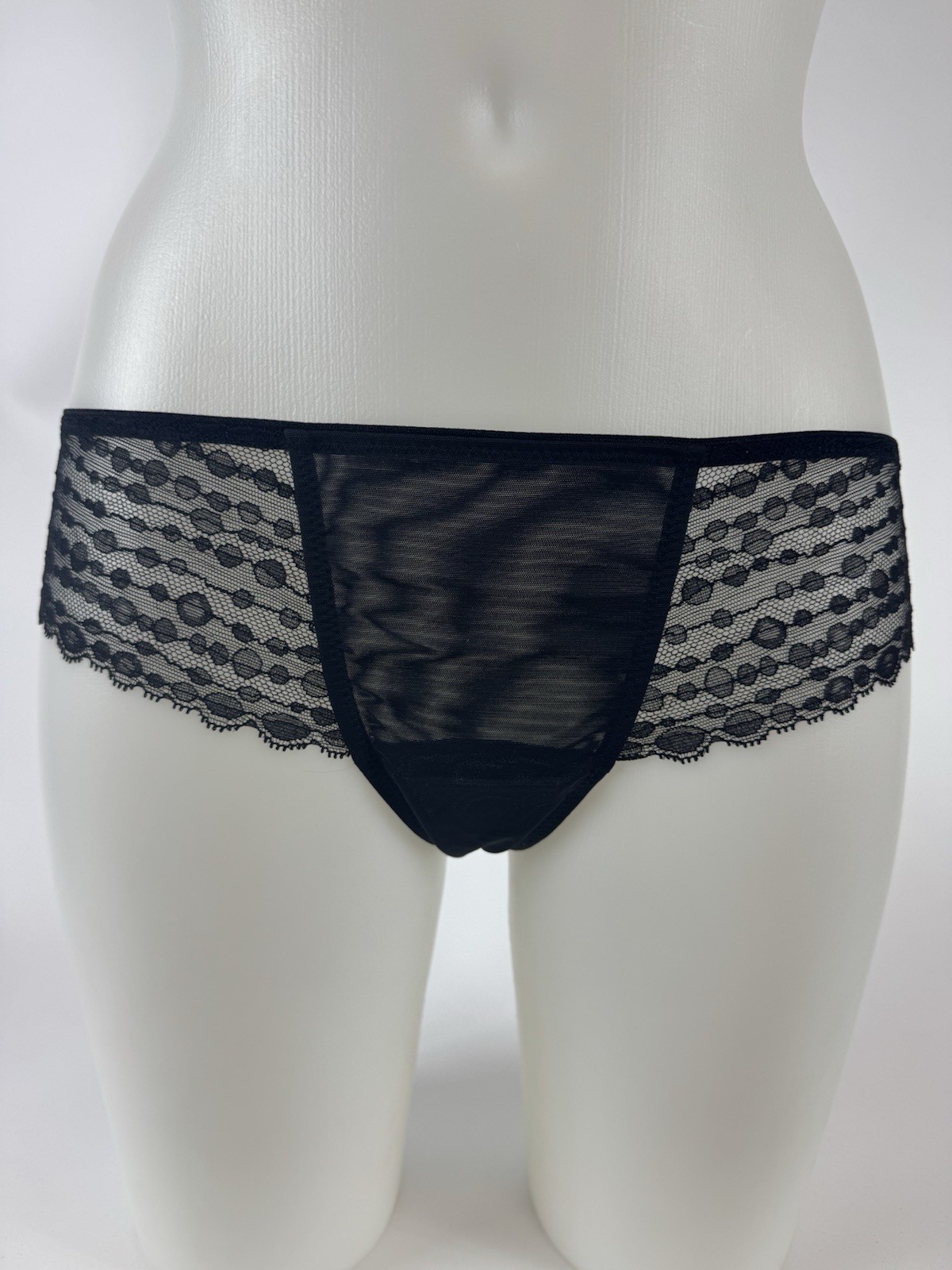 LA PERLA Lingerie – Italian Lace Panty in Black – Luxury Lingerie 012