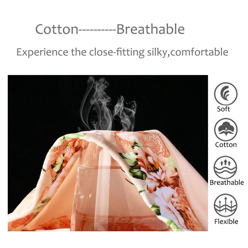Comfort Luxe High Waist 5-Pack Bamboo Fiber Floral Panties S-4XL, Multi Colors