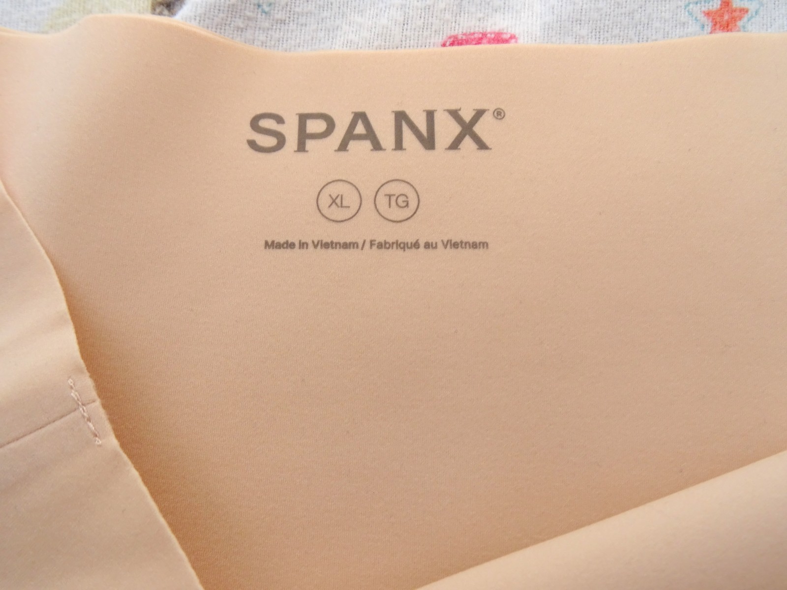 Spanx 0115# Supersmooth Undie Tectable Thong 1-Pack Panties US Size XL