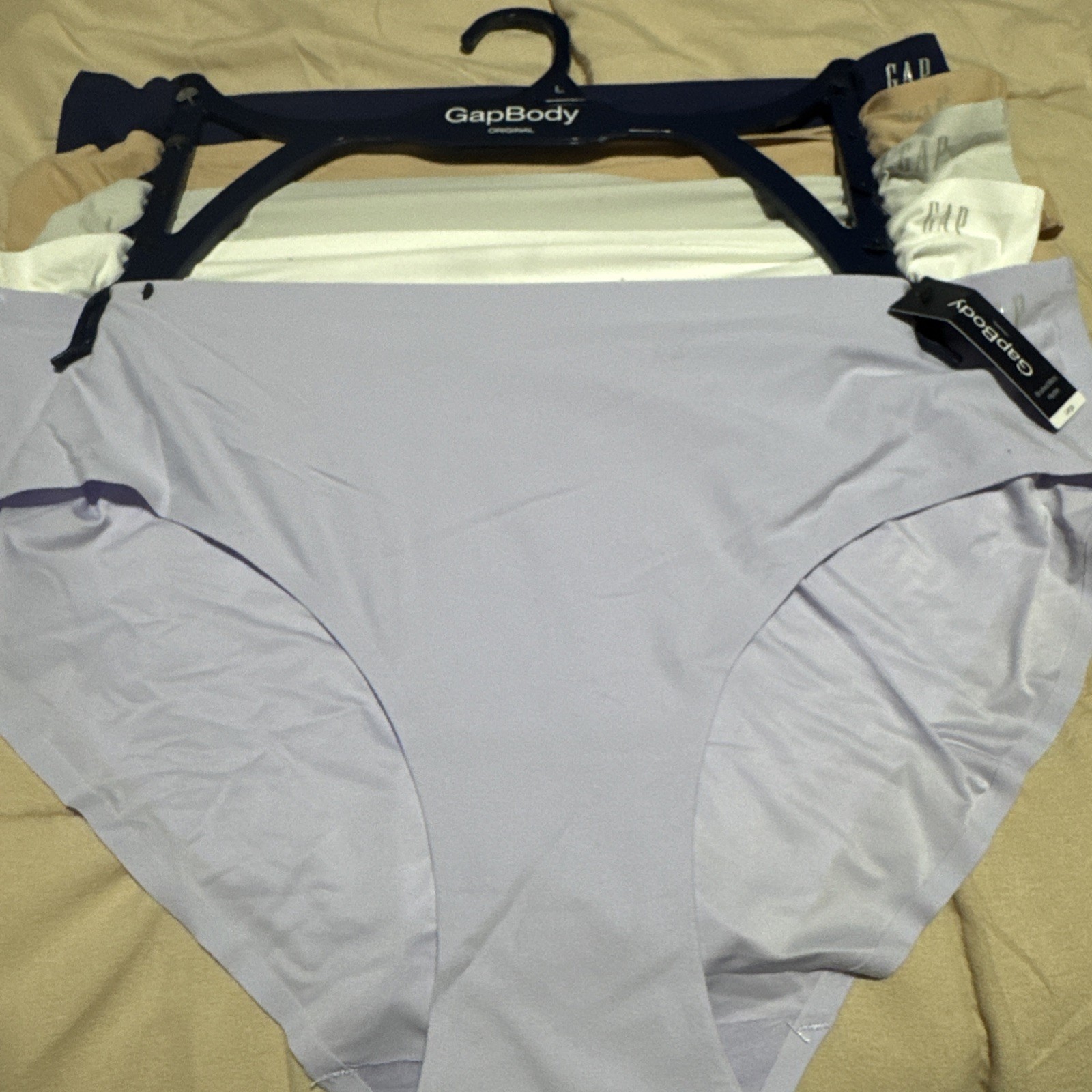 Gap Body 5 Pair Micro Hipster Panties Size Large Underwear Women’s Gapbody