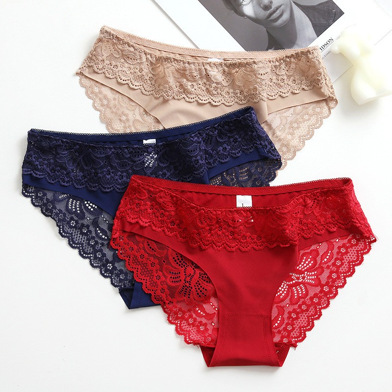 7 PCS Women Soft Underpants Seamless Lingerie Briefs Panties Hipster Underwear