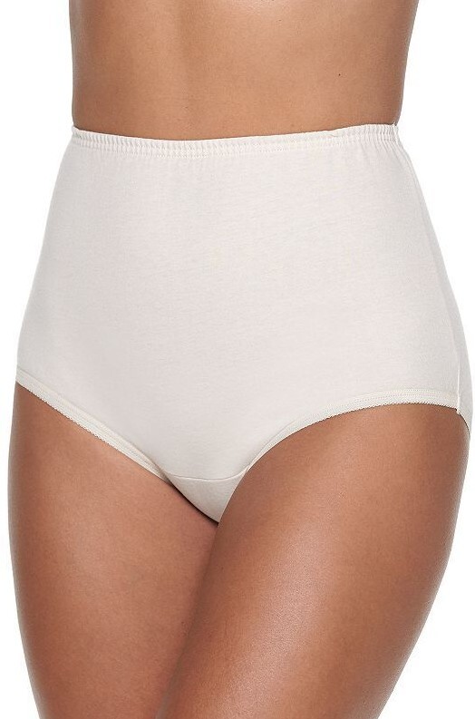 Vanity Fair Perfectly Classic Cotton 3-Pk Brief Panty Set 15320 Multi C. Sz.8/XL