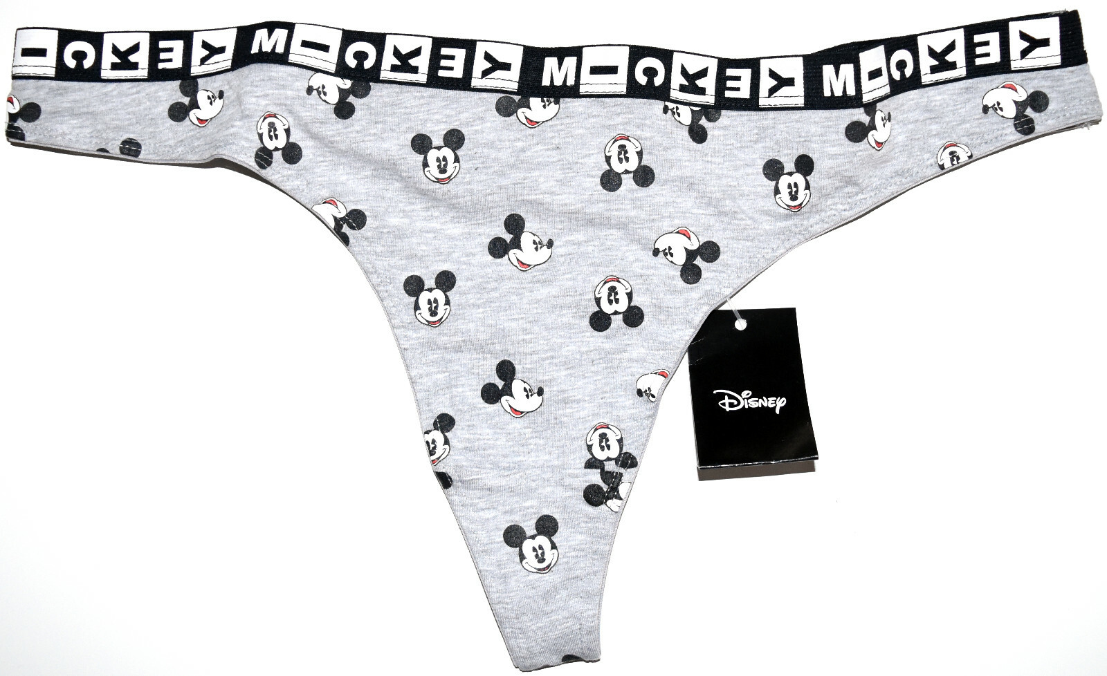 Mickey Mouse Thong Disney Knickers Panties Womens Underwear UK Sizes 8 to 14