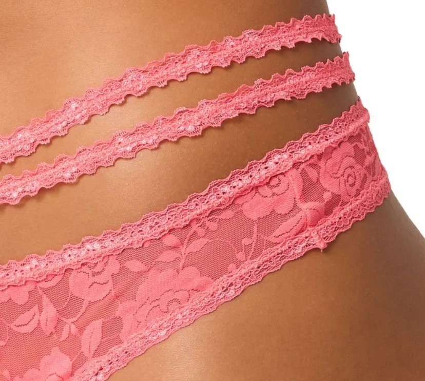Adored by Adore Me Women’s L Set of 2-PACK Thong / Brazilian Lace Sexy