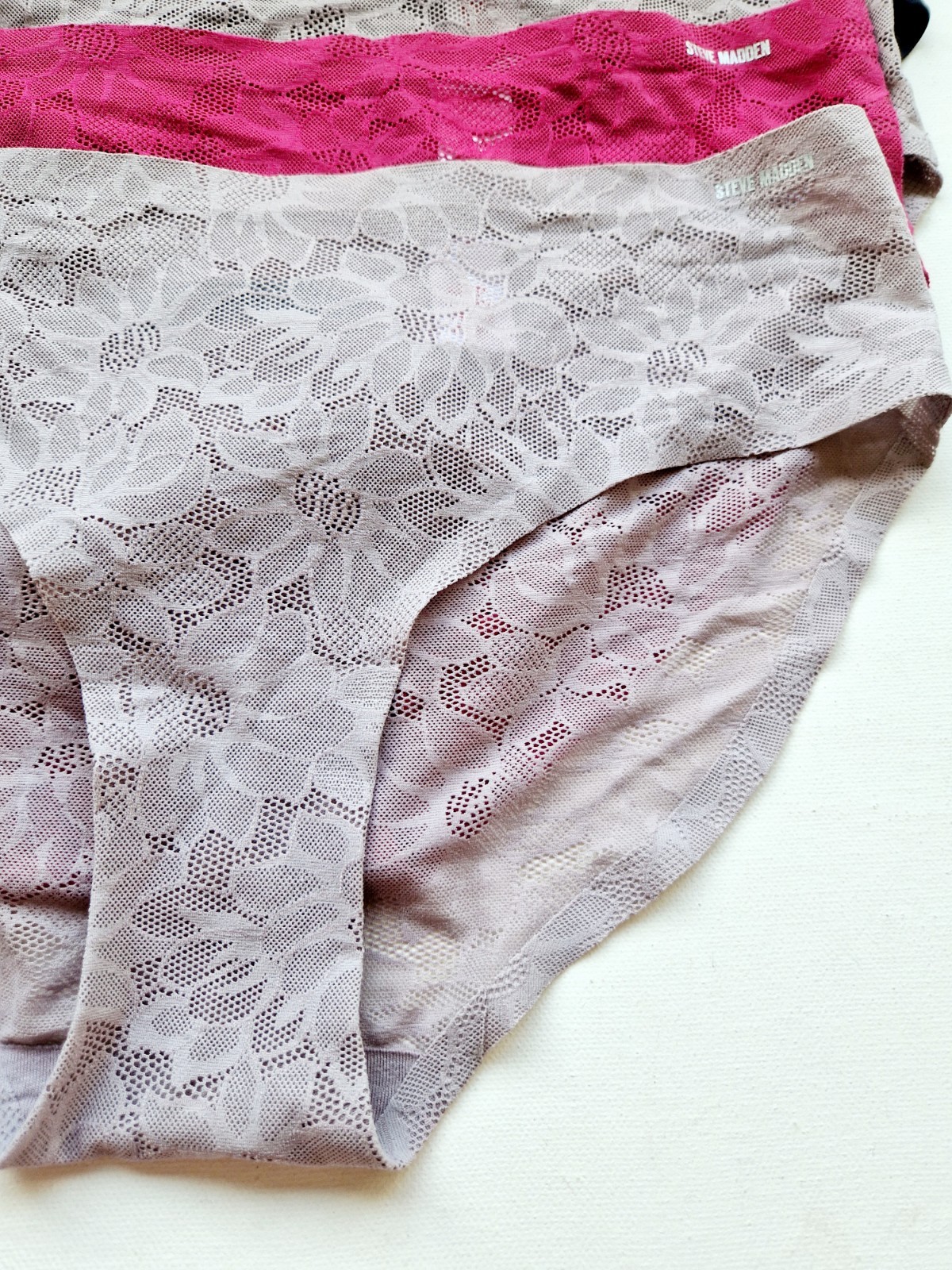 Steve Madden 4 Pack Mixed Hipster Super Soft Panties Size L New without box