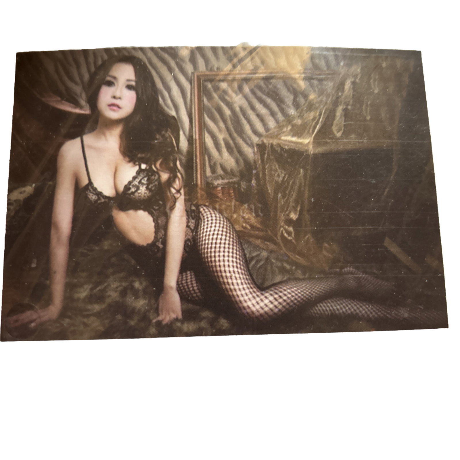 💋Adult Pantyhose All In One Bodysuit Fishnet Sz M-XXL Transparent 90-165 Pounds
