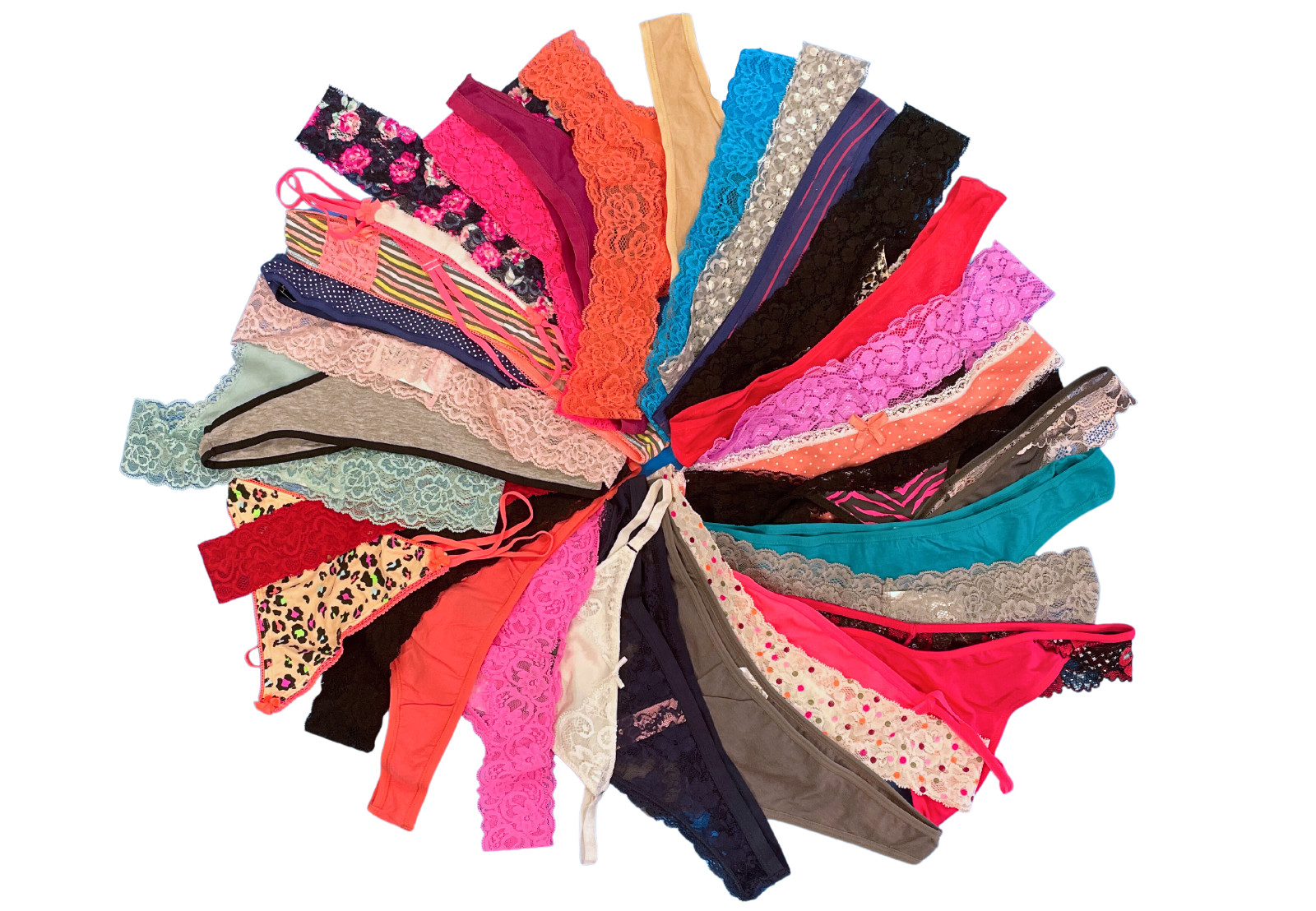 Women’s Underwear Variety 12 Pack Panties Thongs G-Strings Sexy Cute