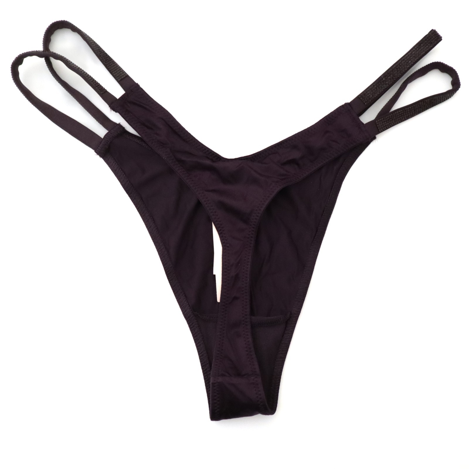 Victoria’s Secret VERY SEXY Double Shine Strap Satin Smooth Thong Panty S M L XL