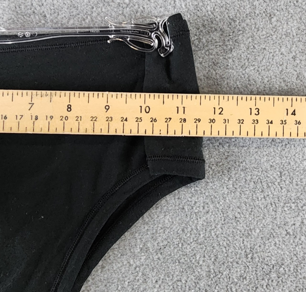 Hanky Panky Playstretch High Rise Thong Women’s XL-XXL Black Pull On