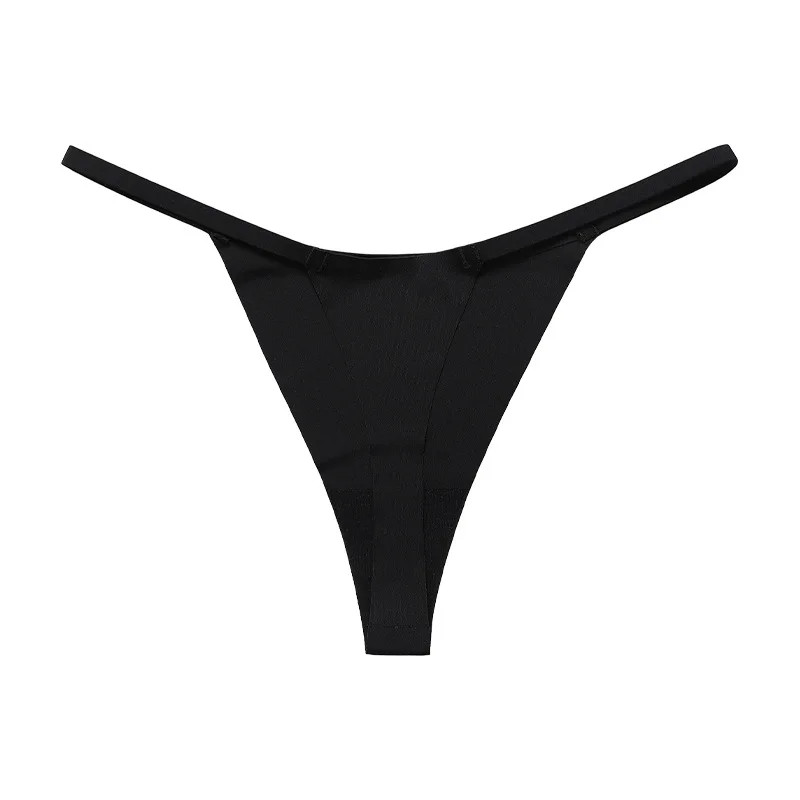 1pc Women Thongs T-Back Seamless Underwear Stretch Skin-Friendly G-String