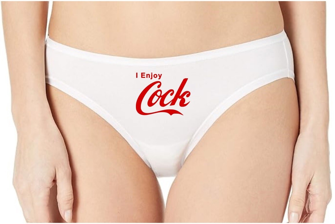 Coca Cola Coke Parody Funny Easter Slut Cosplay Glow In Dark G-String Thong