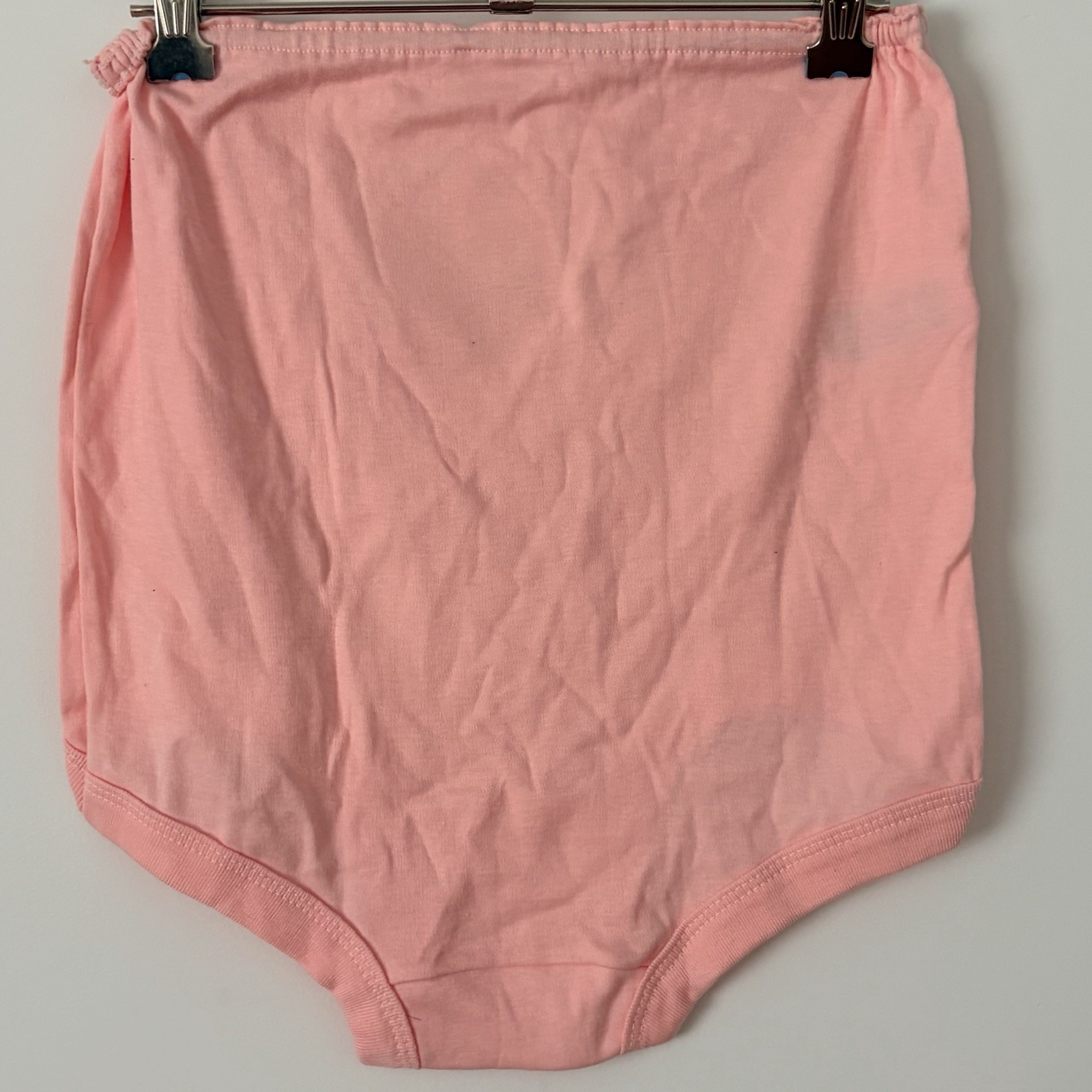 Vintage Gill-Knit Fabrics Woman Sz16 Full Brief Waist 75 cm Granny Undies Cotton