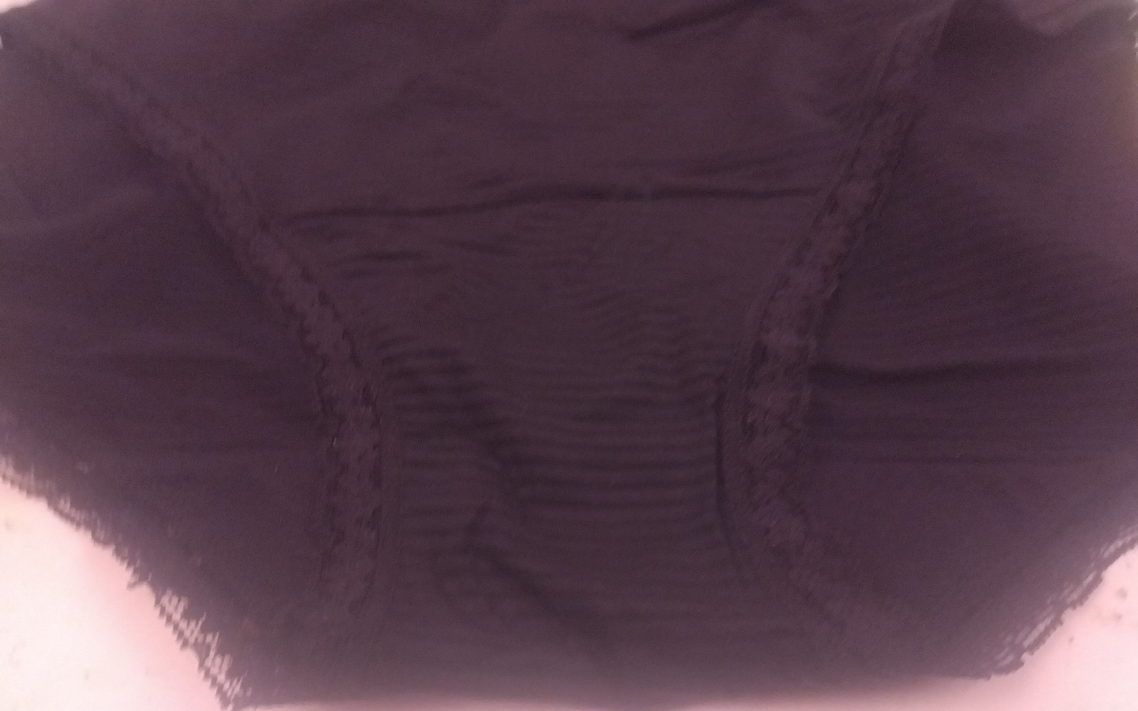 Vanity Fair 3 Pack Black/Beige Light & Luxe Briefs Size 4XL- New. (65)