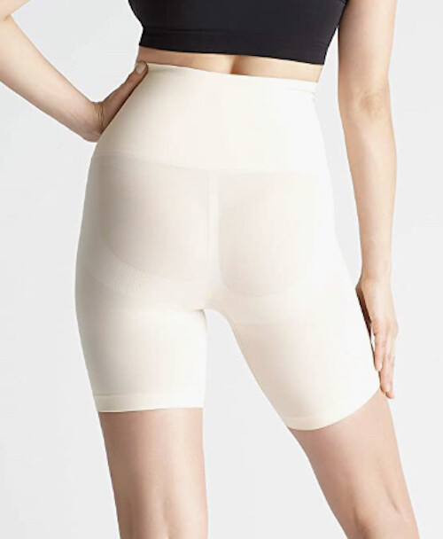 Yummie Tummie by Heather Thomson Cleo High Waist Shorts YT5-049 in Nude