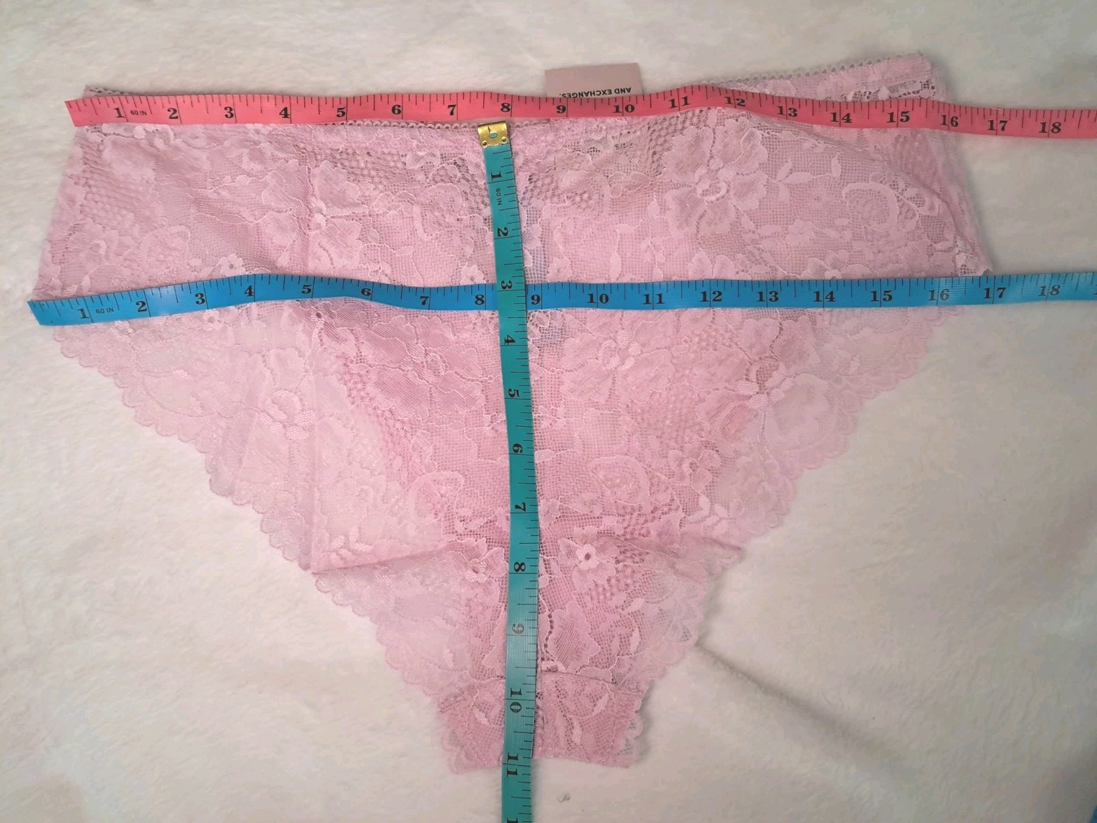 NWT Savage x Fenty Size 1X Undie Curvy Lace Cheeky Unicorn Lavender Pink Panties