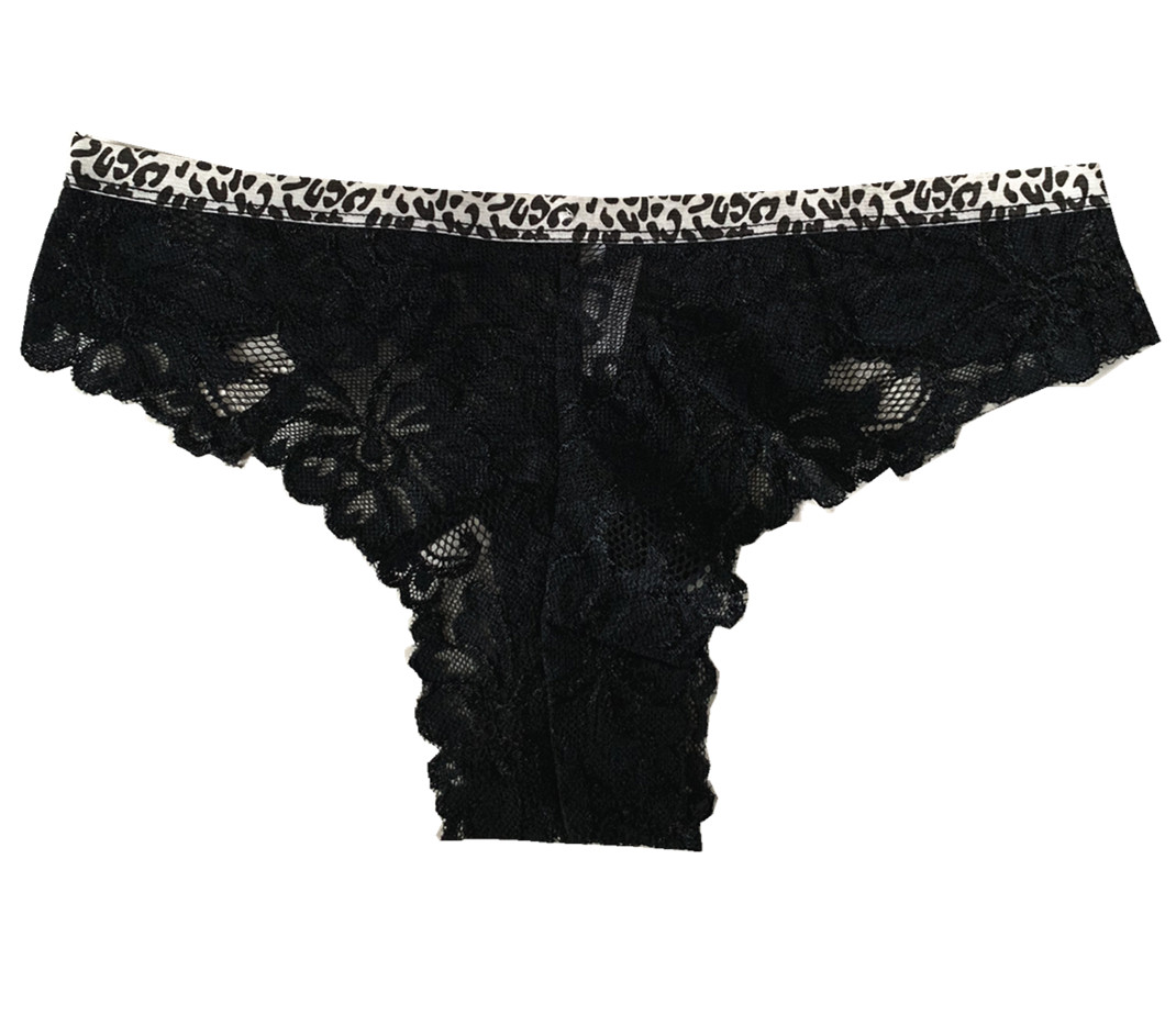 New 5 Women Sexy Bikini Panties Brief Floral Lace Thongs T-Back Underwear(#1750)