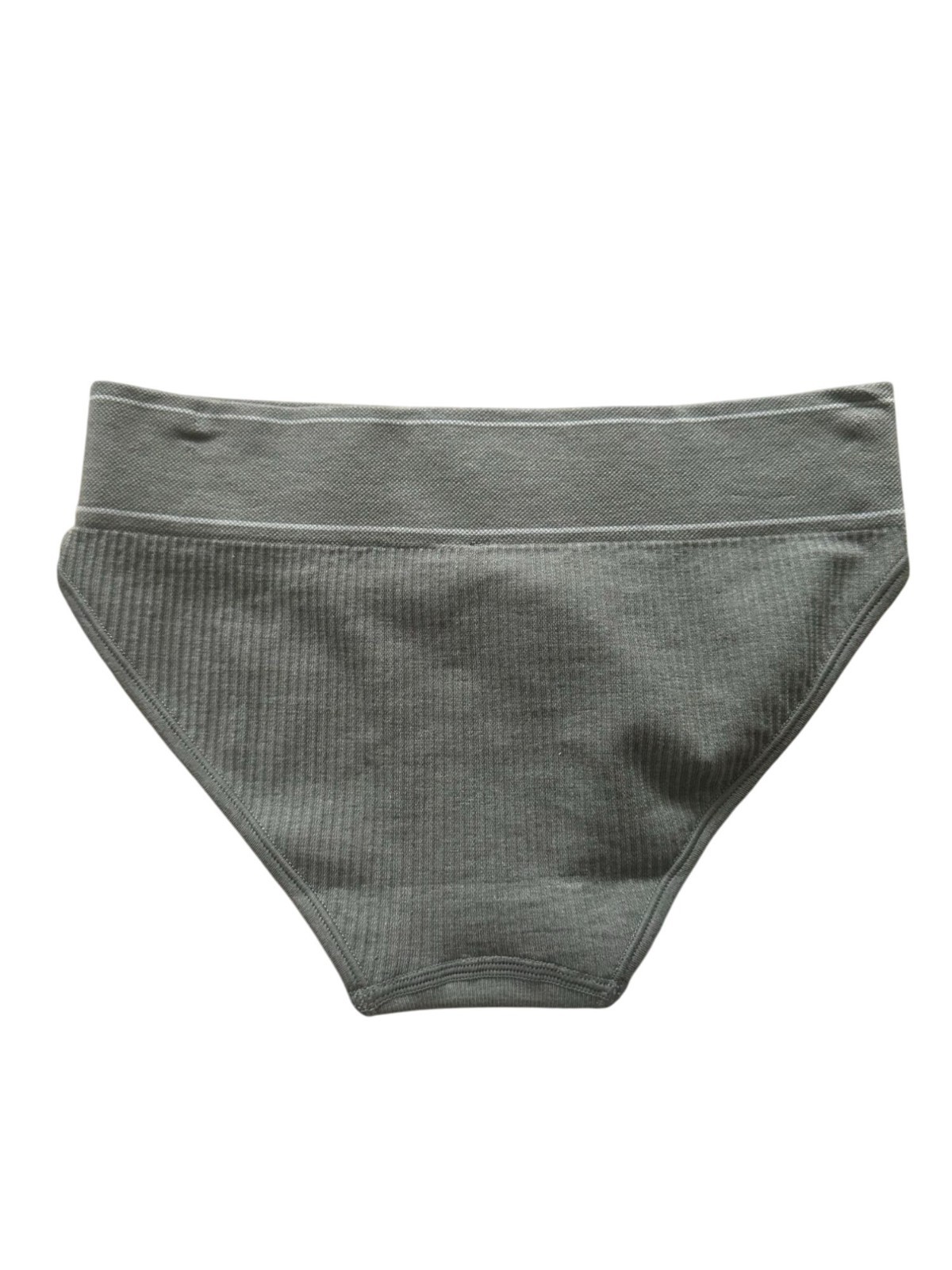 POLO RALPH LAUREN Women’s Gray Ribbed Bikini Underwear Size XS NEW NWT
