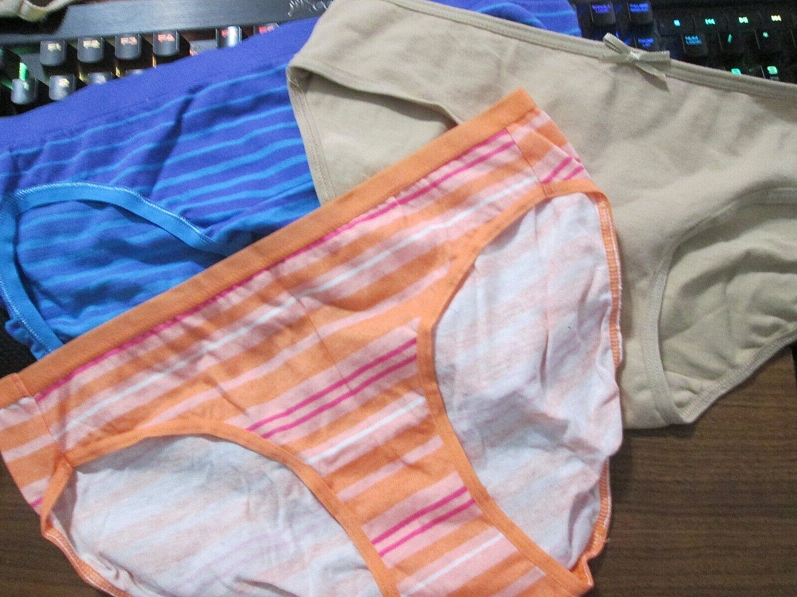 New 3 Nordstom, Fruit Loom & Auden Bikinis 💕 Size 5, XS, +10/12 youth 11-12″Top