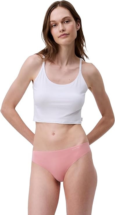CALVIN KLEIN Invisibles Seamless Thong Panties ASSORTED XL